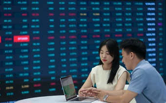 VN-Index lên cao nhất một tháng rưỡi