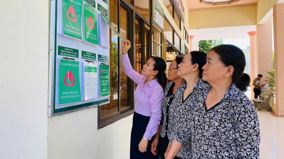 Vốn tín dụng chính sách phủ kín vùng đất biển Hoài Nhơn Vốn tín dụng chính sách phủ kín vùng đất biển Hoài Nhơn