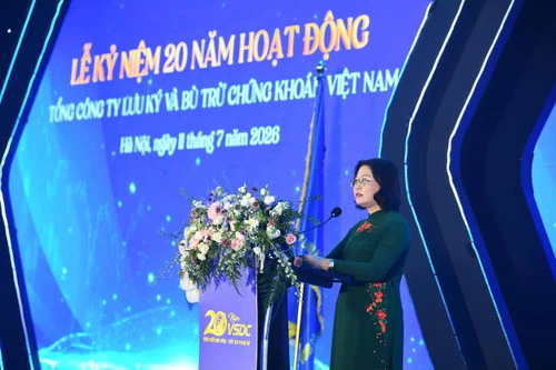 VSDC - 20 năm đồng hành cùng sự lớn mạnh của thị trường chứng khoán Việt Nam VSDC - 20 năm đồng hành cùng sự lớn mạnh của thị trường chứng khoán Việt Nam