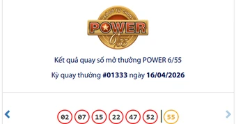 Xổ số Vietlott có vé Power 6/15 trúng giải Jackpot 1 hơn 91,8 tỉ đồng