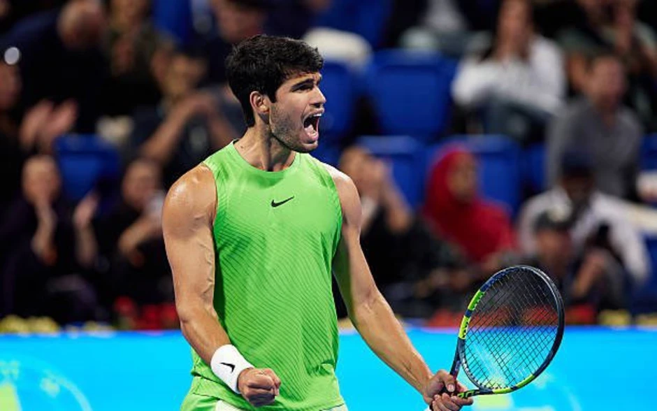 Alcaraz "tốc hành" giành ATP 500 tại Qatar, tiến sát cột mốc của Big 3 Alcaraz "tốc hành" giành ATP 500 tại Qatar, tiến sát cột mốc của Big 3