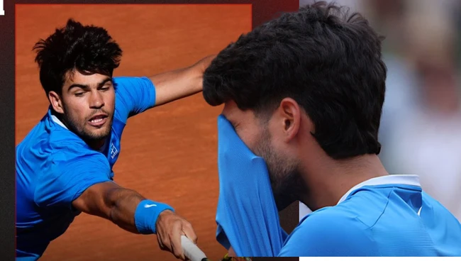 Alcaraz rút khỏi Barcelona Open vì chấn thương, nối dài lời nguyền mùa giải sân đất nện Alcaraz rút khỏi Barcelona Open vì chấn thương, nối dài lời nguyền mùa giải sân đất nện