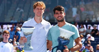 Alcaraz, Sinner được đánh giá cao hơn Djokovic, Nadal, Federer