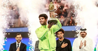 Alcaraz tiến gần đến cột mốc của Nadal và Federer