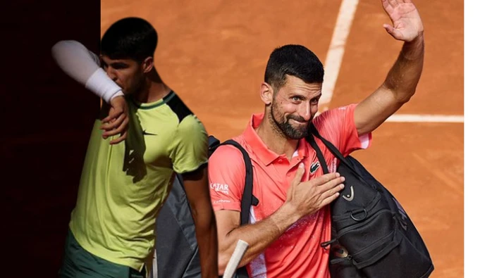 Djokovic, Alcaraz đồng loạt rút khỏi Madrid Open vì chấn thương Djokovic, Alcaraz đồng loạt rút khỏi Madrid Open vì chấn thương