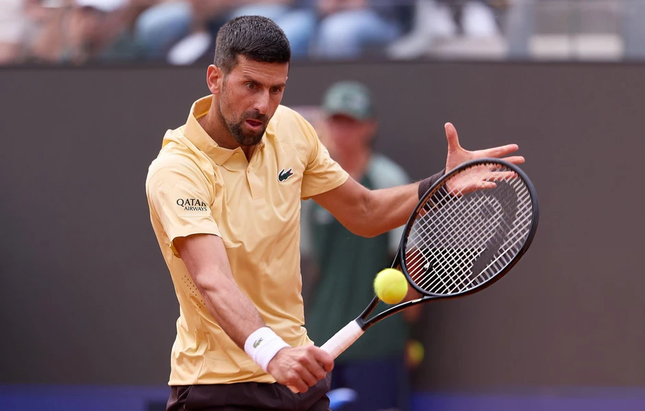 Djokovic bị loại ngay trận mở màn Rome Masters 2026 Djokovic bị loại ngay trận mở màn Rome Masters 2026