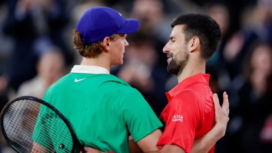 Djokovic khác nhánh Sinner ở Roland Garros Djokovic khác nhánh Sinner ở Roland Garros