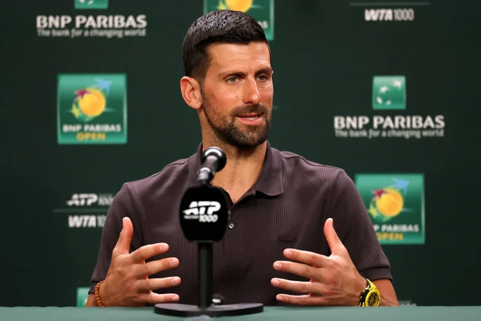 Djokovic thể hiện quyết tâm trước thềm Indian Wells Masters Djokovic thể hiện quyết tâm trước thềm Indian Wells Masters