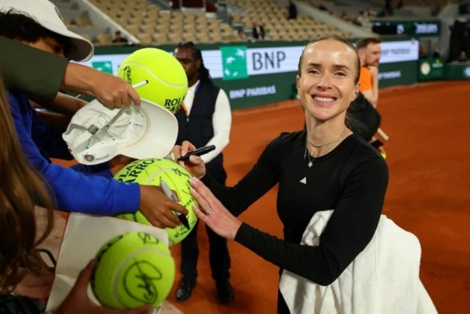 Elina Svitolina - người mẹ truyền cảm hứng ở Roland Garros Elina Svitolina - người mẹ truyền cảm hứng ở Roland Garros