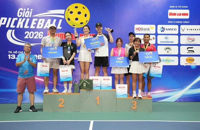 Giải Pickleball TinVina năm 2026: Kết thúc thành công Giải Pickleball TinVina năm 2026: Kết thúc thành công