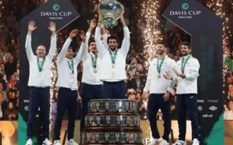 Italy làm nên lịch sử khi giành ‘cú hattrick’ vô địch Davis Cup