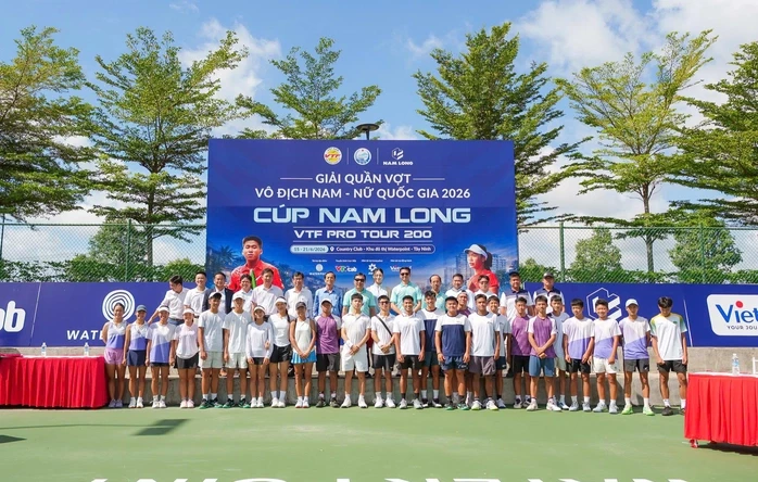 Khai mạc Giải Quần vợt Vô địch Nam - Nữ Quốc gia VTF Pro Tour 200 2026 Khai mạc Giải Quần vợt Vô địch Nam - Nữ Quốc gia VTF Pro Tour 200 2026