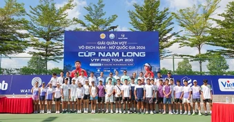 Khai mạc Giải Quần vợt Vô địch Nam - Nữ Quốc gia VTF Pro Tour 200 2026