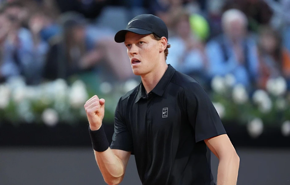 Sinner khởi đầu thuận lợi tại Rome Masters, nối dài mạch thắng
