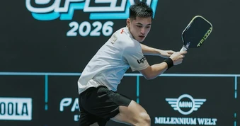 Vinh Hiển vô địch đơn nam pickleball PPA Asia Kuala Lumpur Open 2026, không thua ván nào