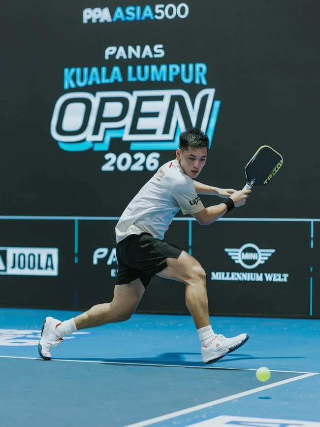 Vinh Hiển vô địch đơn nam pickleball PPA Asia Kuala Lumpur Open 2026, không thua ván nào Vinh Hiển vô địch đơn nam pickleball PPA Asia Kuala Lumpur Open 2026, không thua ván nào