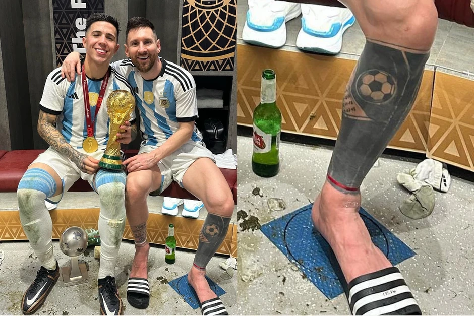 'Bùa may mắn' ruy băng đỏ của đội Argentina qua ba kỳ World Cup - Báo TinVina 'Bùa may mắn' ruy băng đỏ của đội Argentina qua ba kỳ World Cup - Báo TinVina