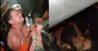 Em bé Venezuela sống sót dưới đống đổ nát 32 giờ sau thảm kịch động đất