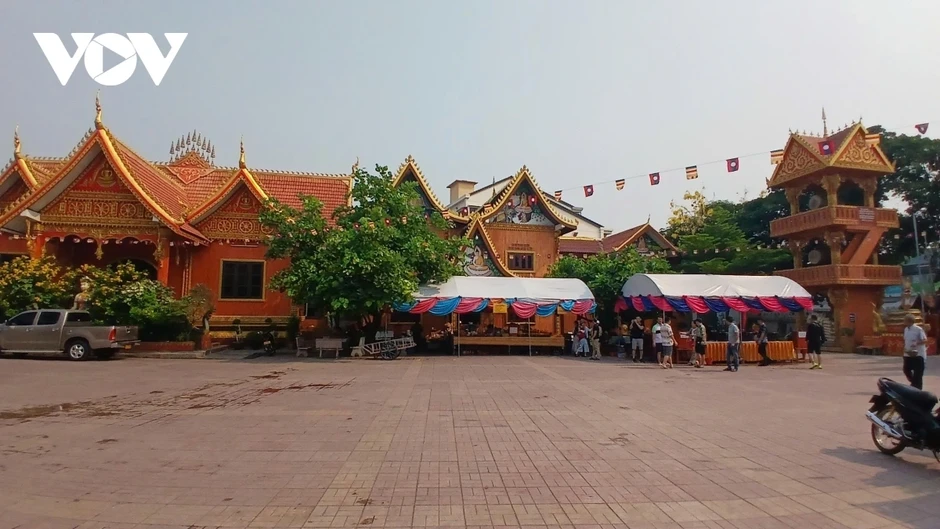 Lào đón Tết cổ truyền Bunpimay trong không khí vui tươi, phấn khởi Lào đón Tết cổ truyền Bunpimay trong không khí vui tươi, phấn khởi
