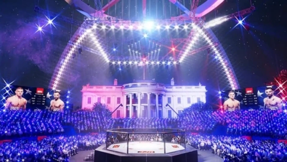 Mỹ chọn 'binh sĩ vóc dáng cân đối' tới xem trận UFC ở Nhà Trắng