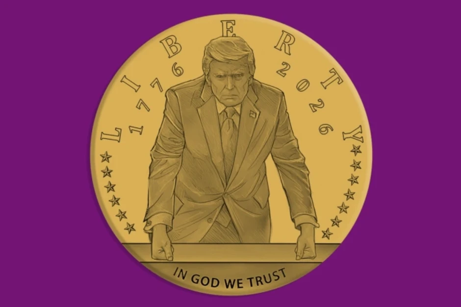 Mỹ sắp đúc đồng xu vàng có hình ông Trump Mỹ sắp đúc đồng xu vàng có hình ông Trump