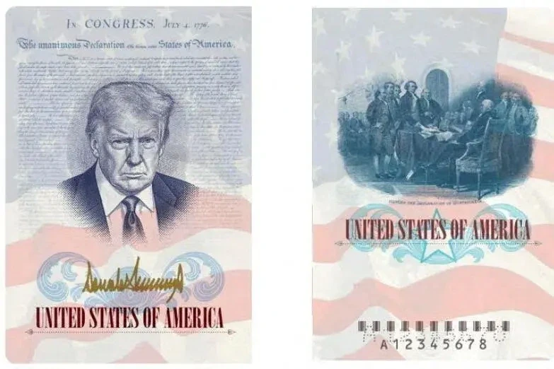 Mỹ sắp in hình Tổng thống Trump lên một số hộ chiếu Mỹ sắp in hình Tổng thống Trump lên một số hộ chiếu