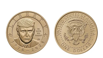 Mỹ sẽ đúc đồng xu một USD in hình ông Trump