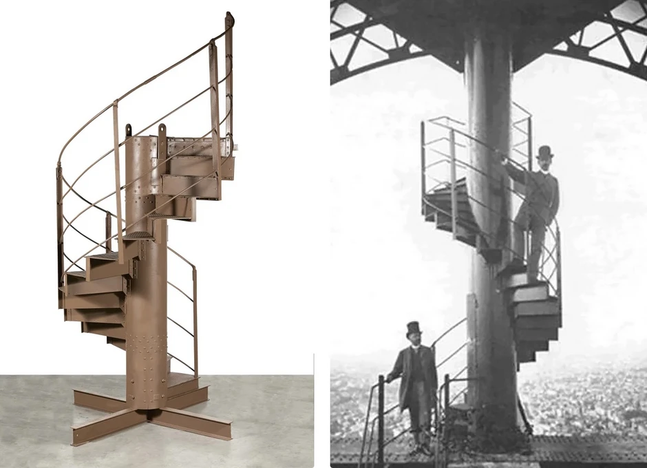 Một phần của tháp Eiffel được đem đấu giá - món đồ chỉ dành cho giới siêu giàu