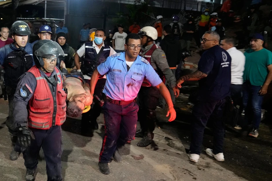 Nhân chứng nghe 'tiếng gầm từ lòng đất' trong địa chấn Venezuela Nhân chứng nghe 'tiếng gầm từ lòng đất' trong địa chấn Venezuela