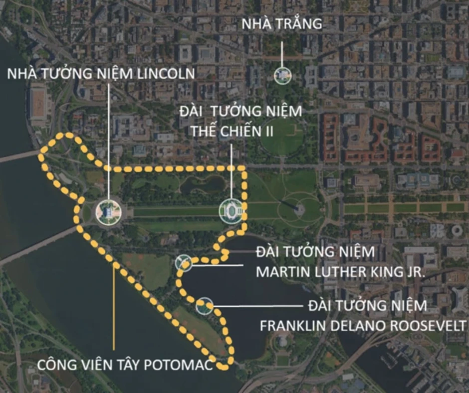 Ông Trump cho xây công viên tượng đá ở Washington Ông Trump cho xây công viên tượng đá ở Washington