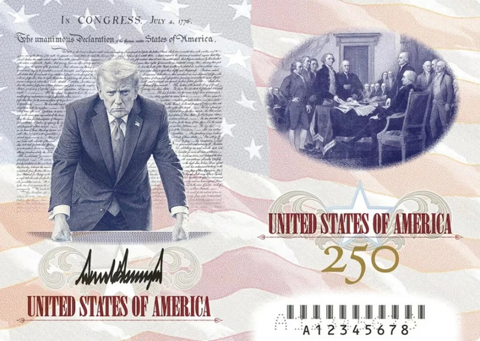 Ông Trump công bố hộ chiếu đặc biệt nhân kỷ niệm 250 năm Quốc khánh Mỹ Ông Trump công bố hộ chiếu đặc biệt nhân kỷ niệm 250 năm Quốc khánh Mỹ