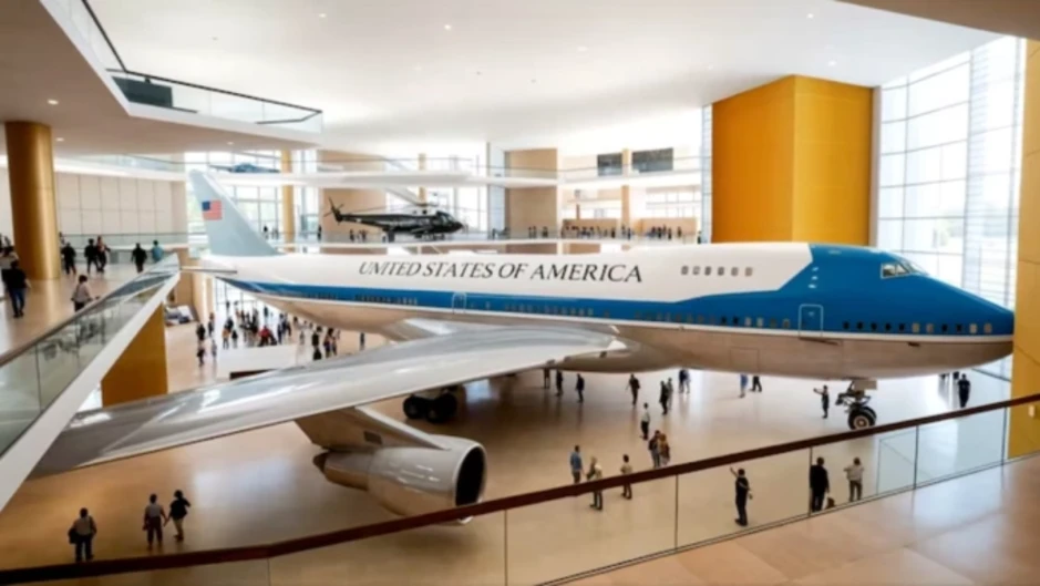 Ông Trump hé lộ ý tưởng đặt chuyên cơ trong Thư viện Tổng thống