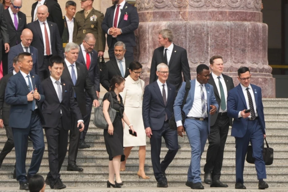 Phái đoàn nghìn tỷ đô theo ông Trump tới Trung Quốc Phái đoàn nghìn tỷ đô theo ông Trump tới Trung Quốc