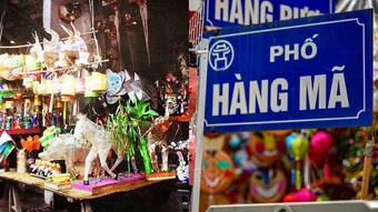 Phố Hàng Mã bán đồ chơi Trung thu từ bao giờ?