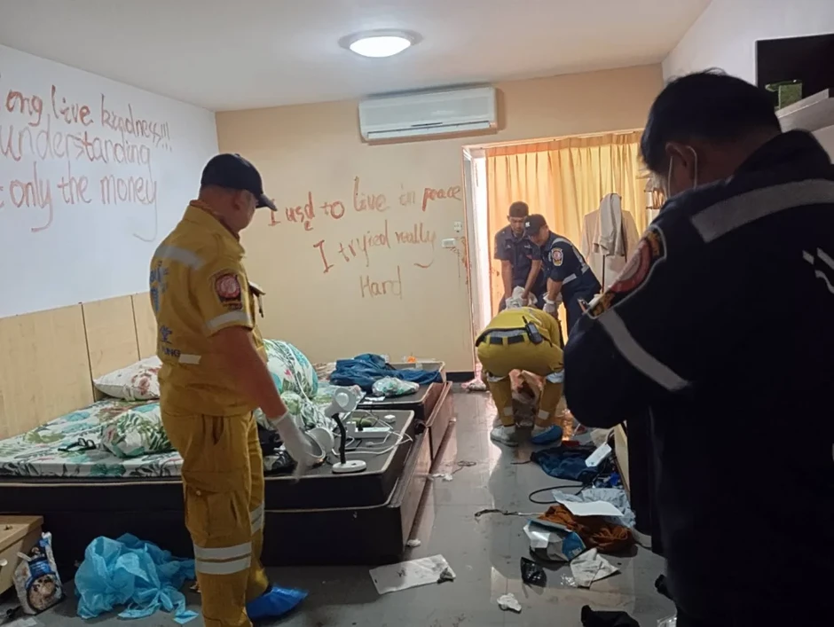 Thái Lan: Phát hiện thi thể nữ sinh 21 tuổi trong phòng trọ với những dòng chữ bằng máu kỳ quái