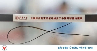Trung Quốc đưa sợi làm từ đất Mặt Trăng lên trạm vũ trụ