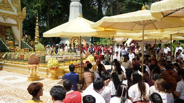 [Ảnh] Campuchia khai mạc lễ hội Nokor Sankranta tôn vinh di sản văn hóa phong phú của đất nước