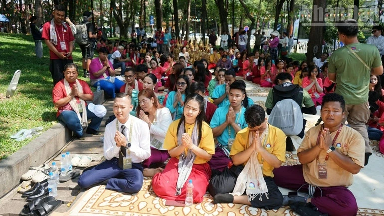 [Ảnh] Campuchia khai mạc lễ hội Nokor Sankranta tôn vinh di sản văn hóa phong phú của đất nước