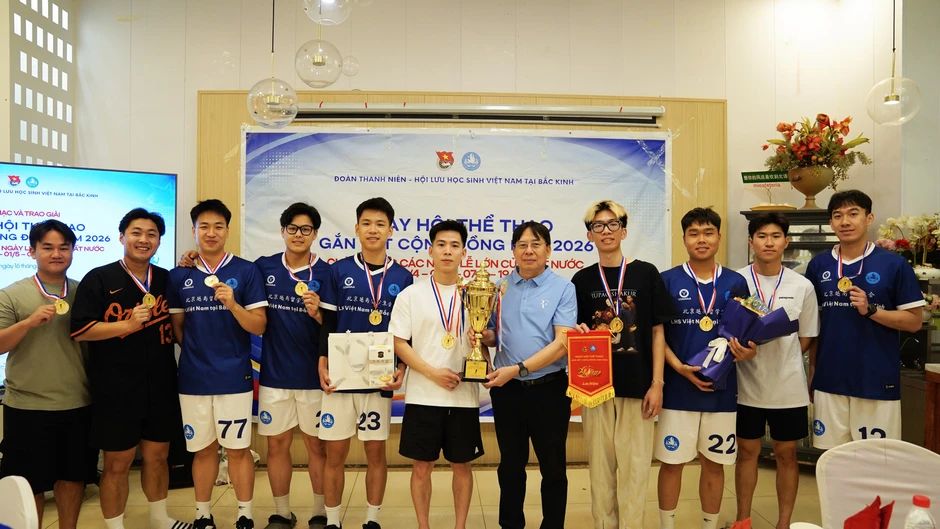 [Ảnh] Sôi nổi Ngày hội thể thao gắn kết cộng đồng năm 2026 tại Bắc Kinh, Trung Quốc