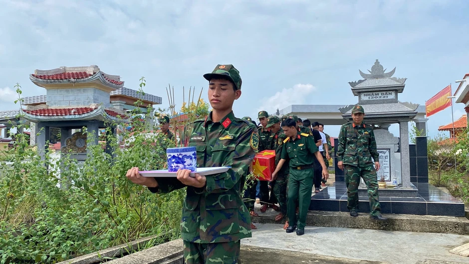 17 hài cốt liệt sĩ vừa được tìm thấy ở Đà Nẵng: Gần 40 năm, một người lặng lẽ hương khói
