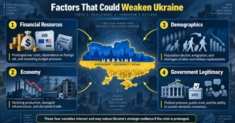 4 yếu tố khiến Ukraine sụp đổ