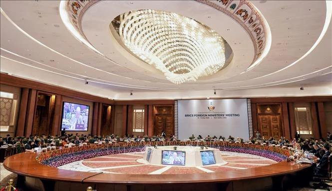 Ấn Độ, Ai Cập kêu gọi BRICS thúc đẩy phối hợp trước các thách thức toàn cầu Ấn Độ, Ai Cập kêu gọi BRICS thúc đẩy phối hợp trước các thách thức toàn cầu