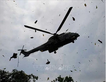 Argentina: 7 người thiệt mạng trong vụ rơi trực thăng khi diễn tập chữa cháy rừng