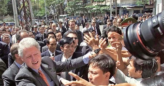 Ba lần đón Tổng thống Mỹ ở cầu Công Lý