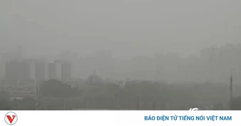 Bão cát ảnh hưởng đến 12 tỉnh ở Trung Quốc