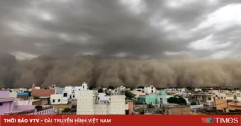 Bão cát bao trùm bang Rajasthan của Ấn Độ