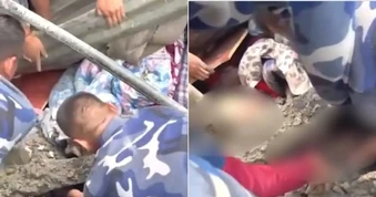 Bé gái sống sót kỳ diệu trong thảm họa lũ quét Nepal