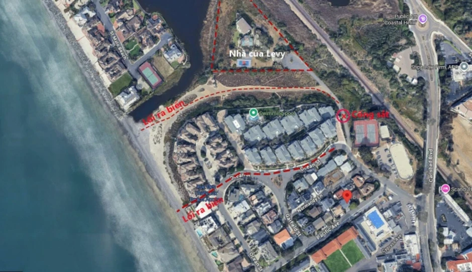 Bị phạt 2,5 triệu USD vì chặn lối đi ra biển California Bị phạt 2,5 triệu USD vì chặn lối đi ra biển California