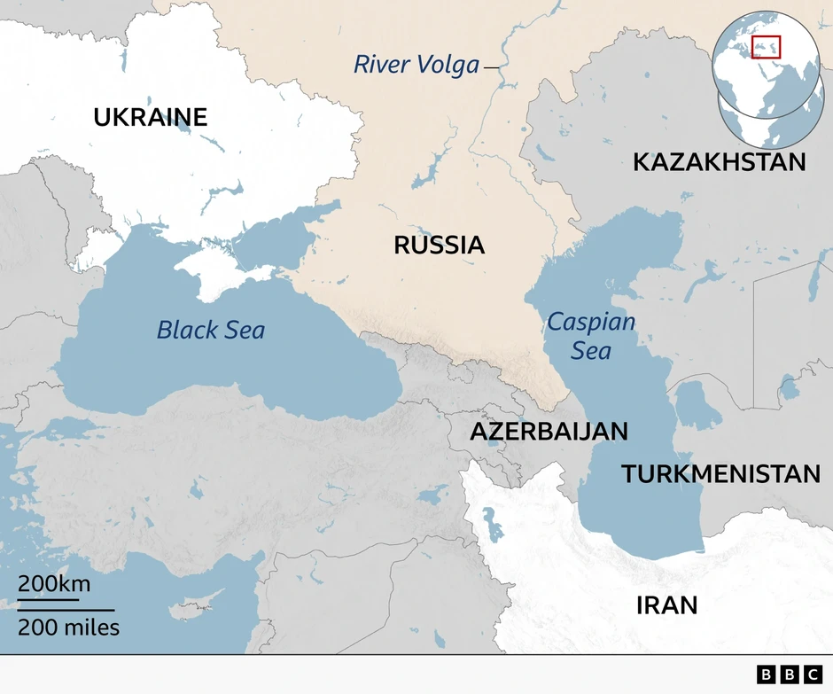 Biển Caspi dậy sóng: Ukraine đánh trúng huyết mạch tiếp vận Nga - Iran