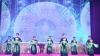 Biểu diễn nghệ thuật múa rối của Việt Nam tại trung Lào